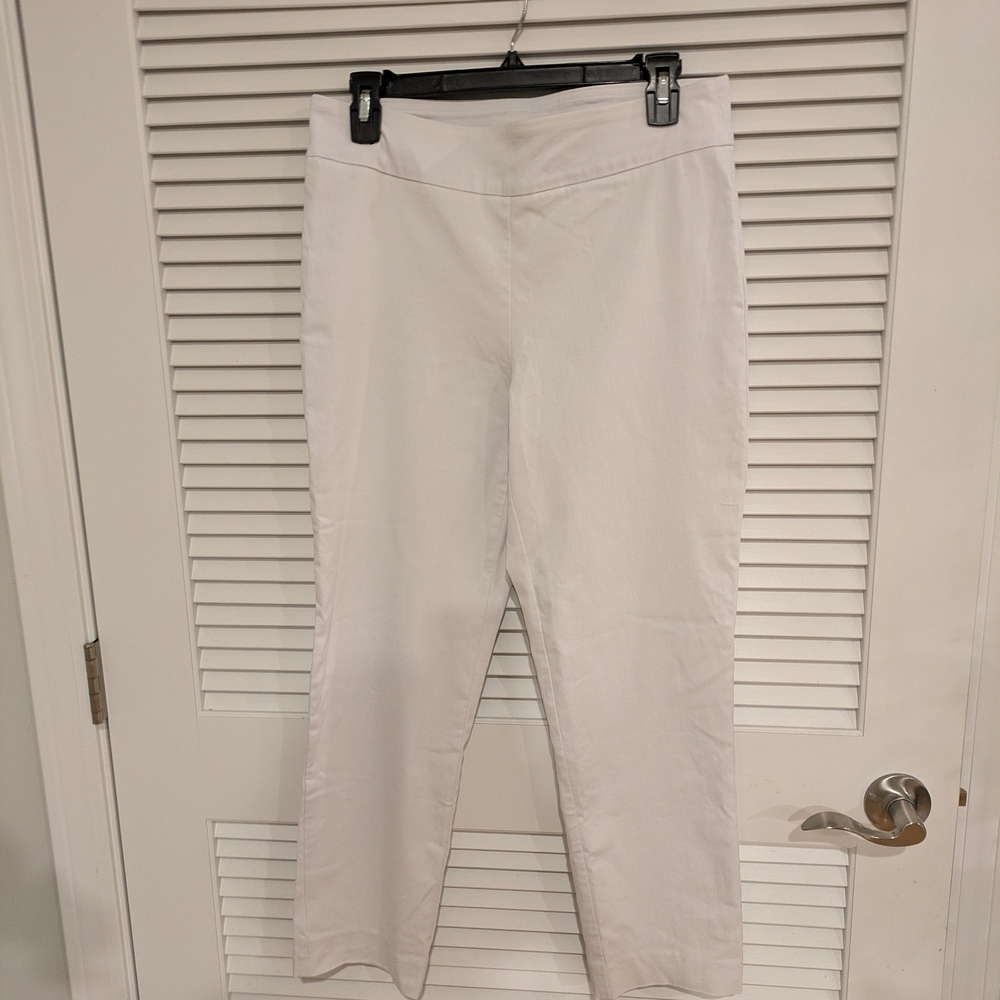 Dana Buchman White Pants Tummy Control Size Medium